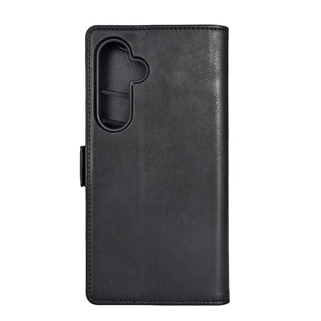 GEAR Samsung Galaxy S24+ (Plus) Leather Wallet Case - Black