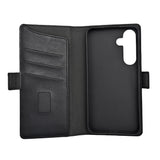 GEAR Samsung Galaxy S24+ (Plus) Leather Wallet Case - Black