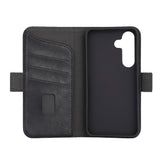 GEAR Samsung Galaxy S24 Leather Wallet Case - Black