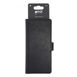 Motorola Moto G53 GEAR Faux Leather Flip Case with Card Holder & Stand Function - Black