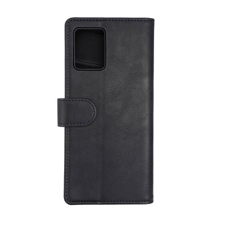 Motorola Moto G53 GEAR Faux Leather Flip Case with Card Holder & Stand Function - Black