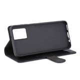 Motorola Moto G53 GEAR Faux Leather Flip Case with Card Holder & Stand Function - Black