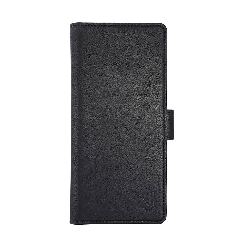 Motorola Moto G53 GEAR Faux Leather Flip Case with Card Holder & Stand Function - Black