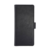 Motorola Moto G53 GEAR Faux Leather Flip Case with Card Holder & Stand Function - Black