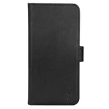 Samsung A14 (5G) Gear Wallet - Leather Wallet Case - Black