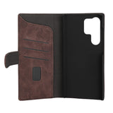 Samsung Galaxy S23 Ultra Gear Wallet - Leather Wallet Case - Brown