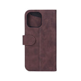 iPhone 14 Pro Max GEAR Leather Wallet Case - Brown