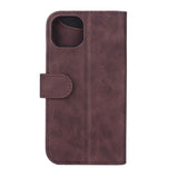 iPhone 14 Plus GEAR Leather Wallet Case - Brown