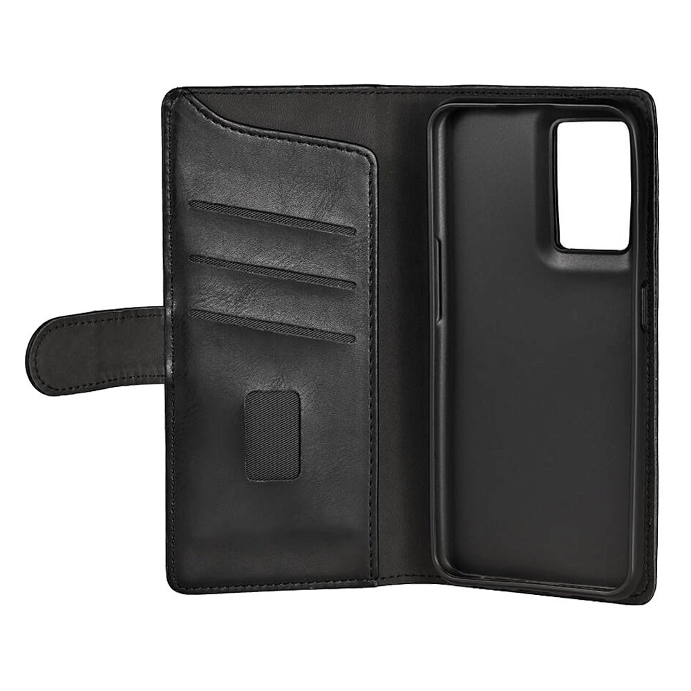 OnePlus Nord CE 2 (5G) Gear Wallet - Leather Wallet Case - Black