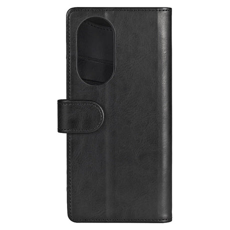 Motorola Edge 30 Pro Gear Wallet - Leather Wallet Case - Black