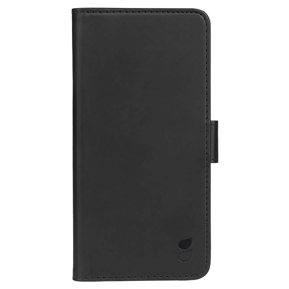 Motorola Moto E40 / E30 / E20 Gear Wallet - Leather Wallet Case - Black