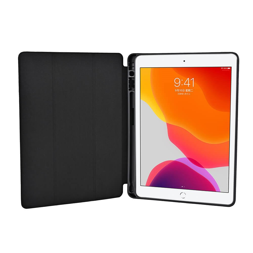 iPad 10.2" (2021 / 2020 / 2019) / Air (2019) / Pro 10.5" GEAR Leather Flip Case - Black