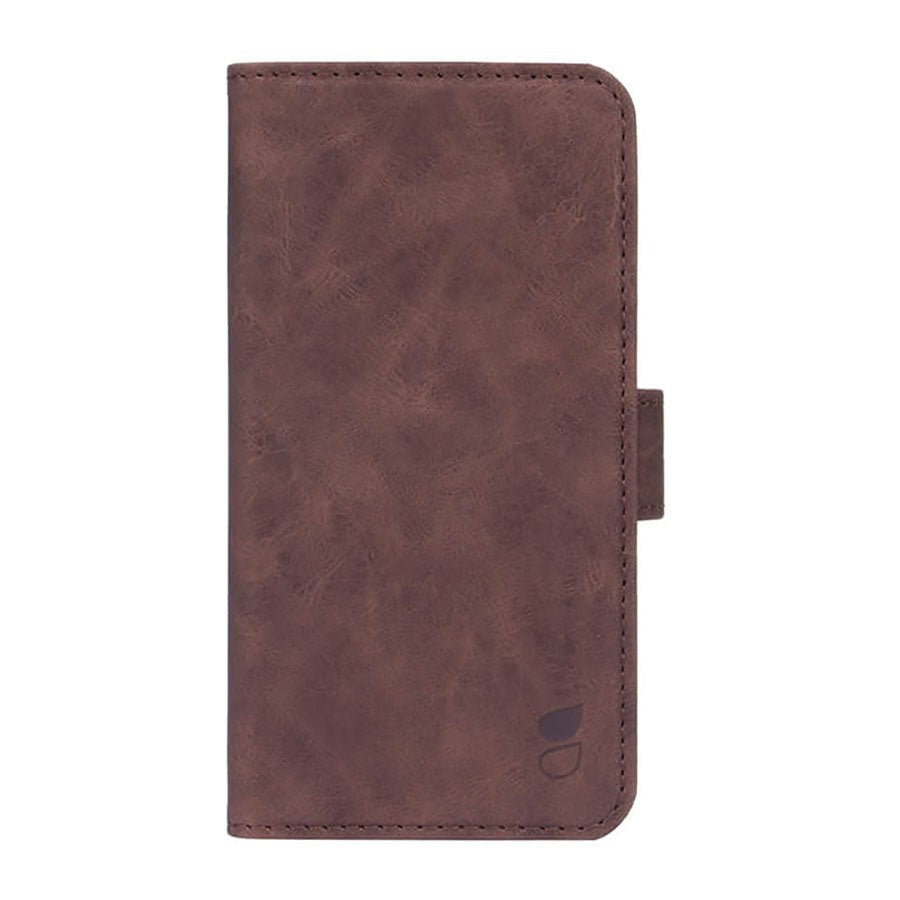 iPhone 11 GEAR Leather Wallet Case - Brown