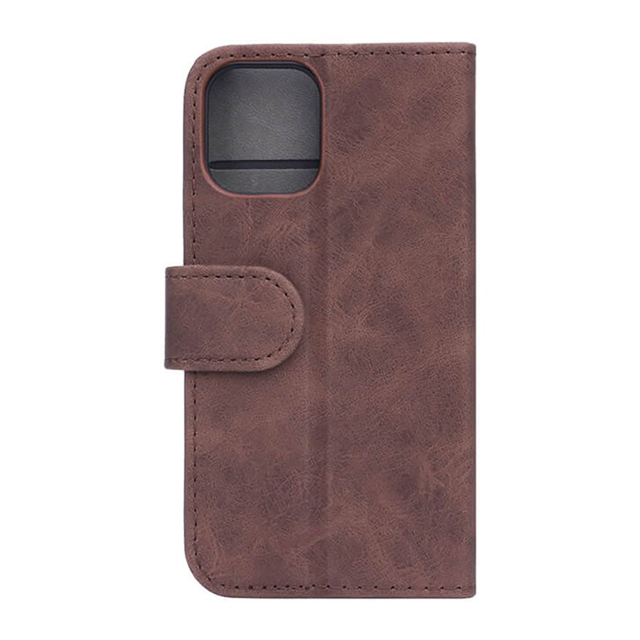 iPhone 12 / 12 Pro GEAR Leather Wallet Case - Brown