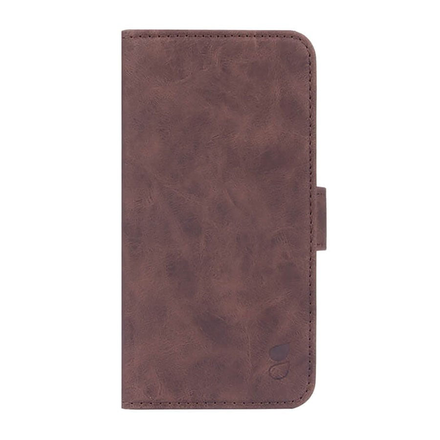 iPhone 13 Pro Max GEAR Leather Wallet Case - Brown