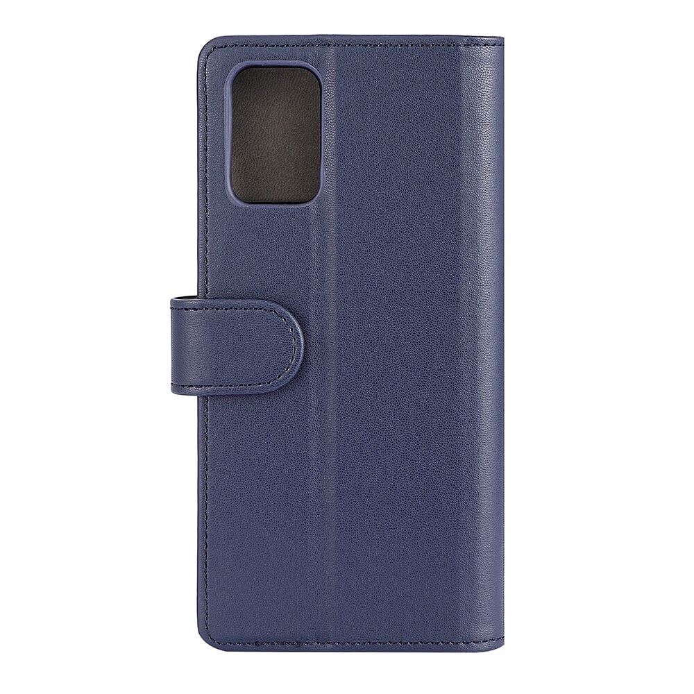 Samsung Galaxy A03s Gear Wallet - Leather Wallet Case - Blue