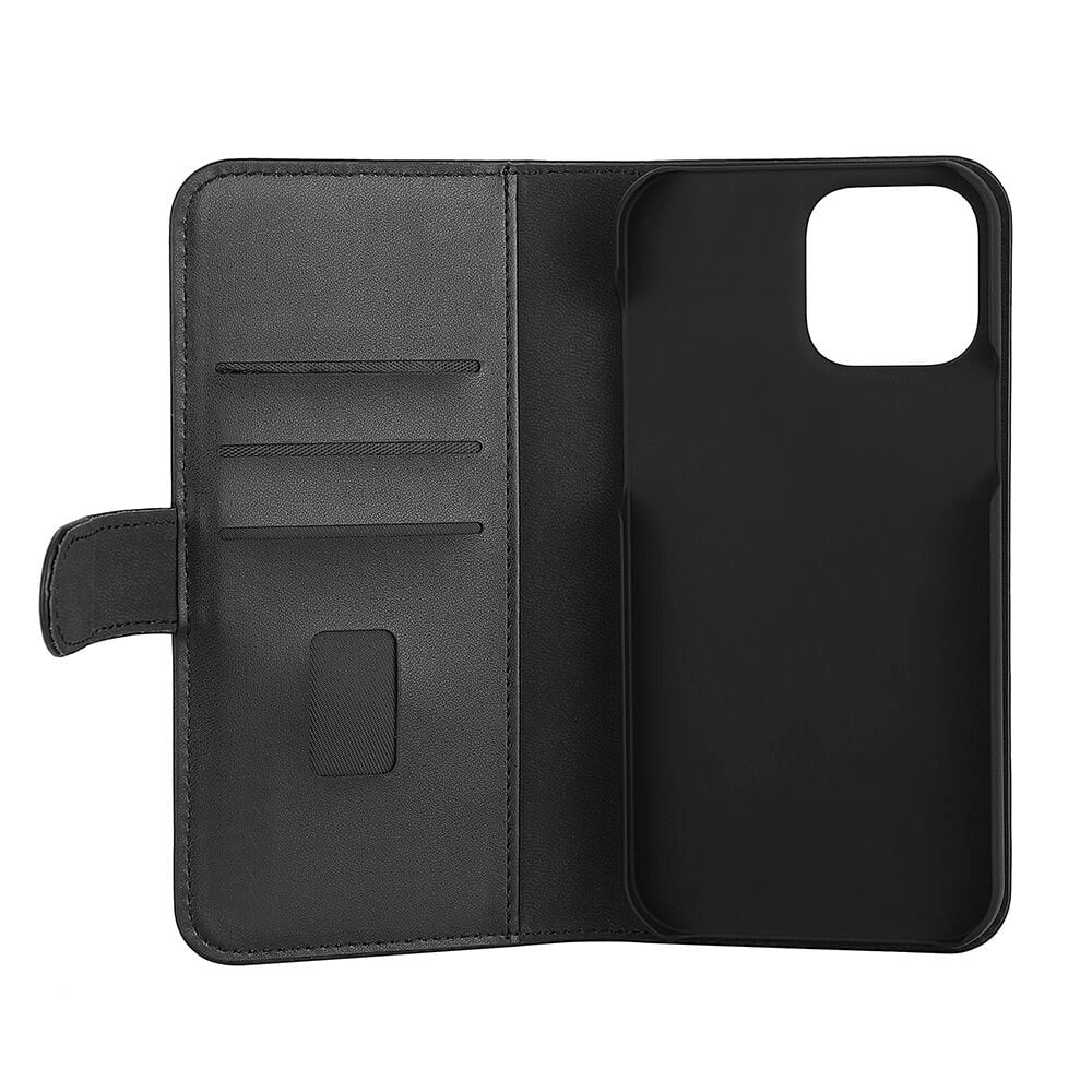 iPhone 13 Pro Max GEAR 2-in-1 Leather Wallet Case & Magnet - Black