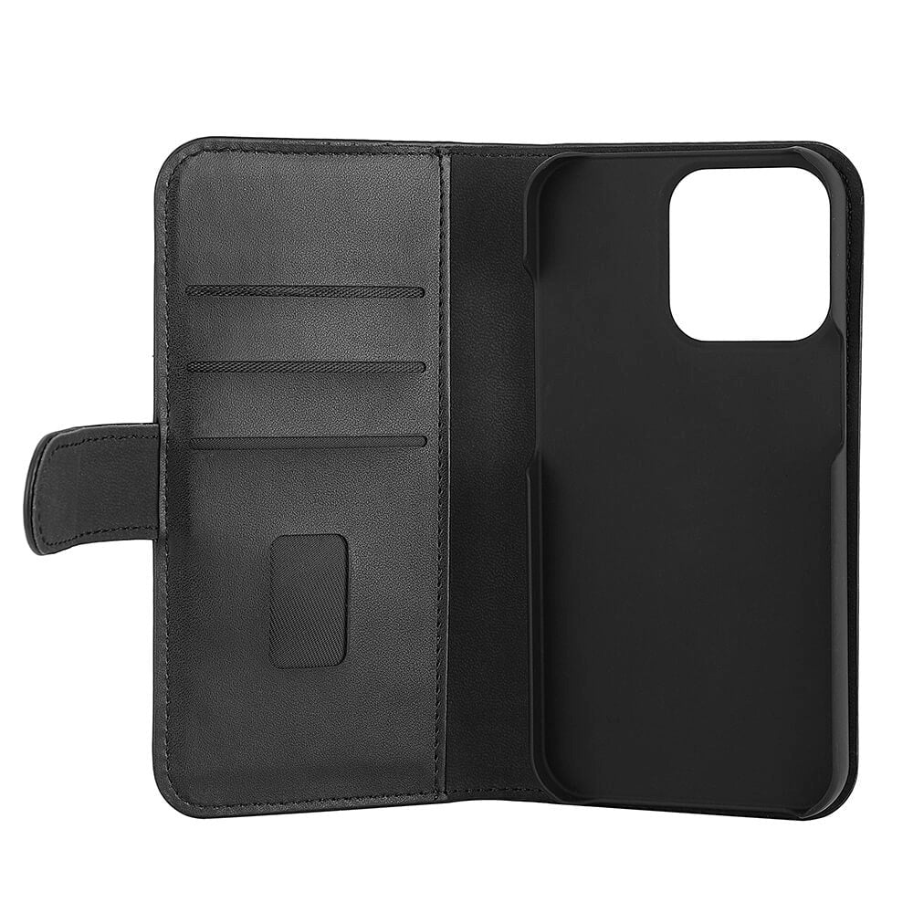 iPhone 13 Mini GEAR 2-in-1 Leather Wallet Case & Magnet - Black