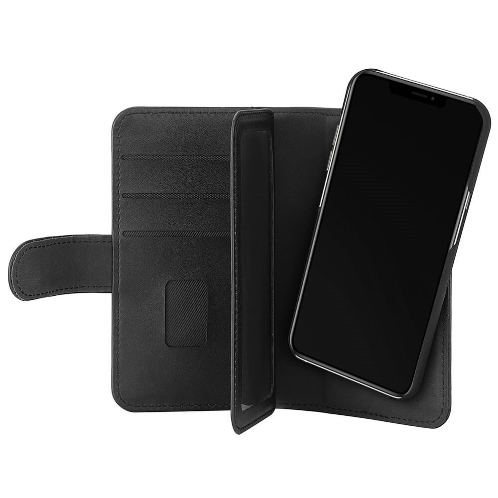 iPhone 13 Mini Gear Wallet 2in1 Case w. 7 Card Pockets and Magnet - Black