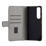 Sony Xperia 1 III GEAR Leather Wallet Case Black