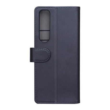 GEAR Sony Xperia 10 III Wallet Leather Case Black