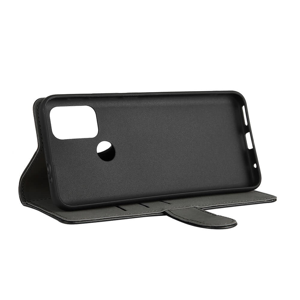 GEAR Motorola Moto G10 / G20 / G30 Wallet Leather Case Black