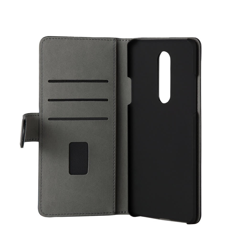 OnePlus 8 GEAR Wallet Leather Case - Black