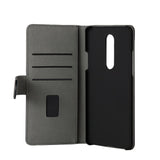 OnePlus 8 GEAR Wallet Leather Case - Black