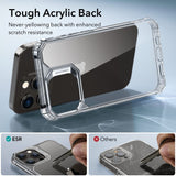 iPhone 15 Pro Case ESR Air Armor Clear Hard Case - Transparent