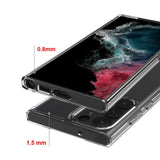 Samsung Galaxy S23 Ultra Tech-Protect Flexair Hybrid Case - Transparent