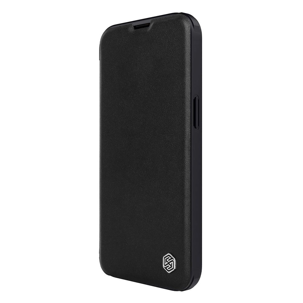 iPhone 14 Pro Max Nillkin Qin Pro Leather Flip Case - Black