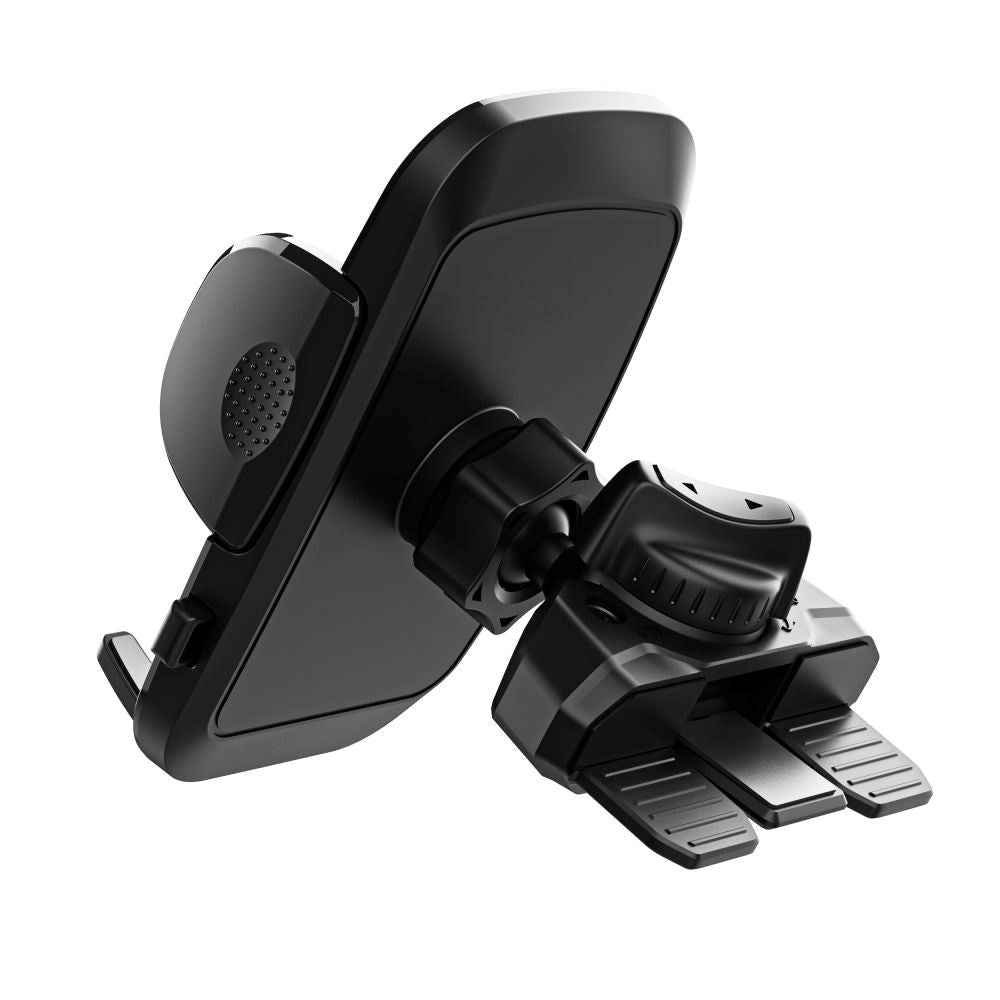 Tech-Protect Universal Phone Holder for CD-slot - Max Phone: 55 x 95mm - Black