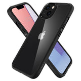 iPhone 13 Mini Spigen Ultra Hybrid Case - Transparent / Black