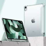 iPad 10.9" (2022) Tech-Protect SC Hybrid Tri-fold Case - Green / Transparent