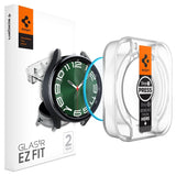 Samsung Galaxy Watch 6 Classic (47mm) Spigen EZ Fit Glass Screen Protector - 2-Pack - Transparent