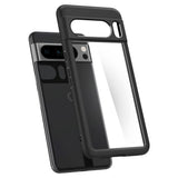 Google Pixel 8 Pro Spigen Ultra Hybrid Case - Transparent / Black