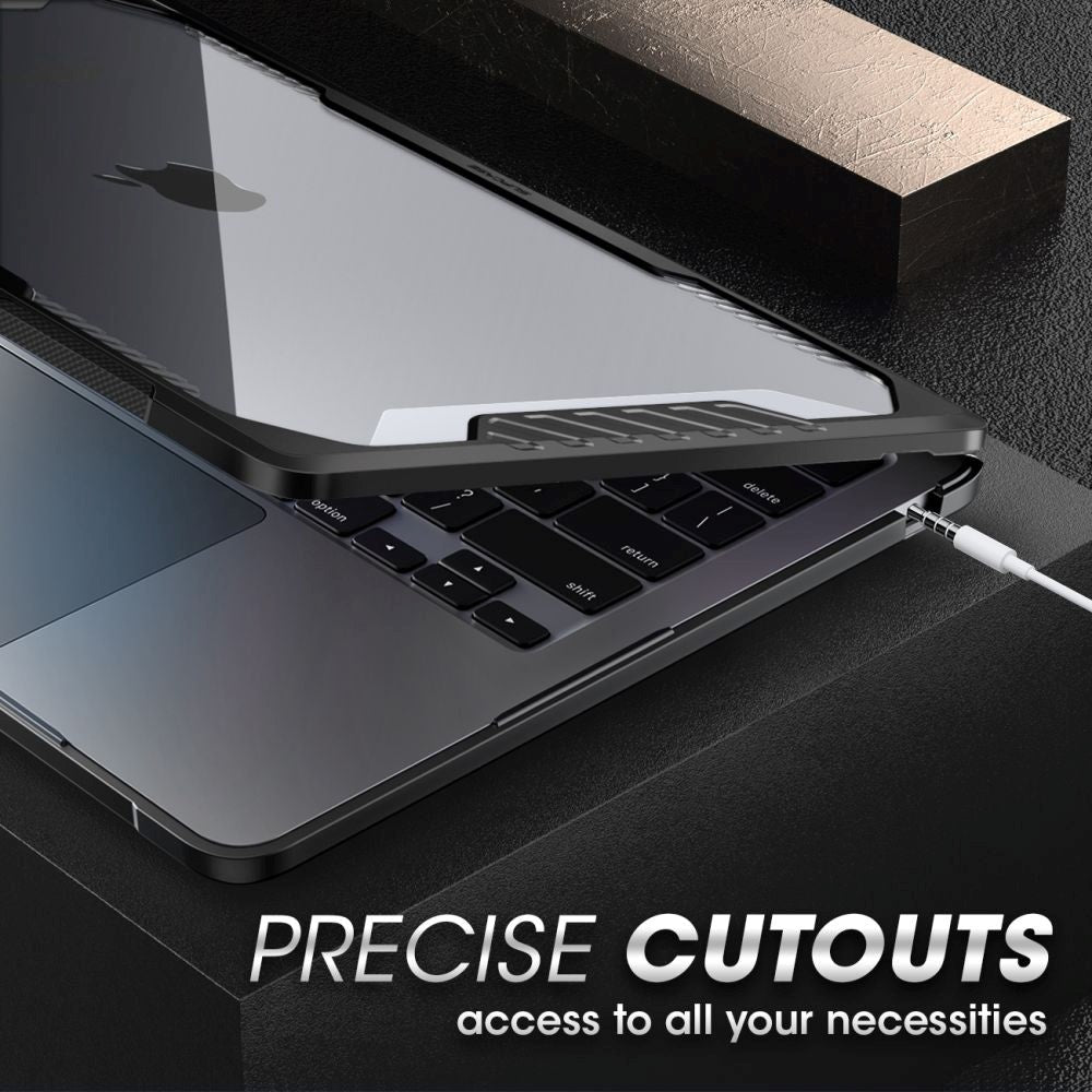 MacBook Air 15 M2/M3 (2023-2024) Supcase Unicorn Beetle Case - Transparent / Black