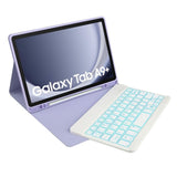 Samsung Galaxy Tab A9+ (Plus) Tech-Protect Keyboard Case With Pencil Holder - English Layout - Purple