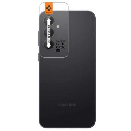 Samsung Galaxy S23 FE Spigen Kameralinse Camera Lens Protective Glass - Black / Transparent - 2 pcs.