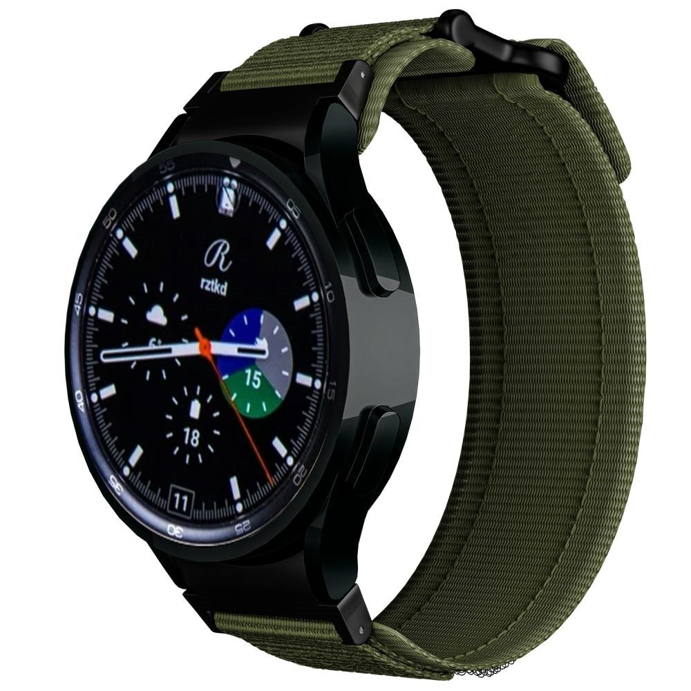 Samsung Galaxy Watch (4 / 5 / 5 Pro / 6) Tech-Protect Scout Pro Fabric Strap - Green