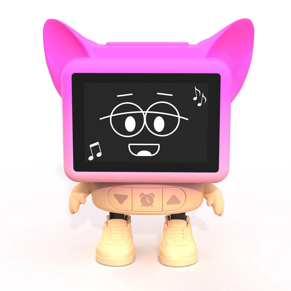 MOB - Dancing Alarm Clock Bluetooth Speaker - Pink