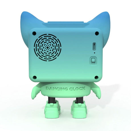 MOB - Dancing Alarm Clock Bluetooth Speaker - Blue