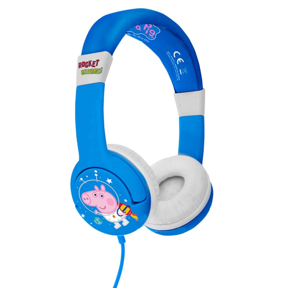 Peppa Pig Rocket George Kids Headset 3-7 Years - Max. 85dB - Blue