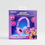 KPDH Wireless Children's Headset - On-Ear - Huntrix / Purple