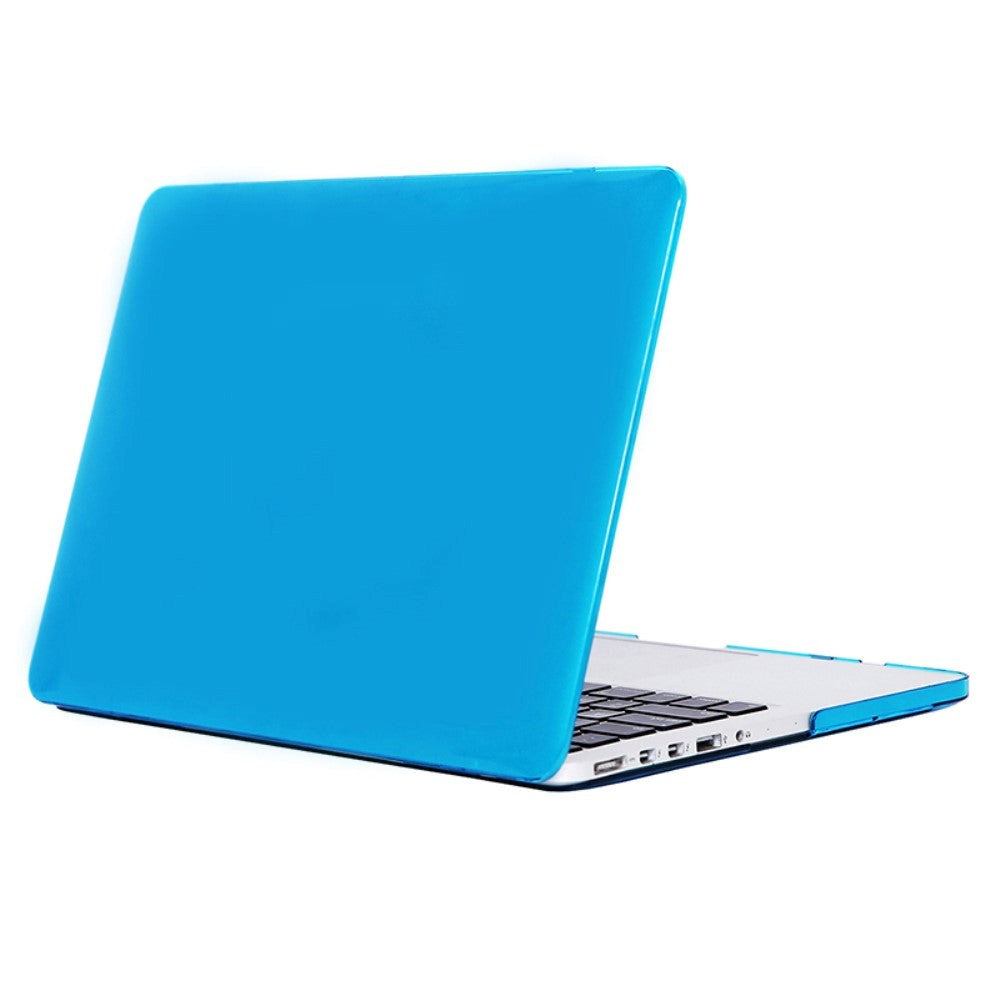 MacBook Air 13 (2020) - Hard Case -  Blue / Transparent