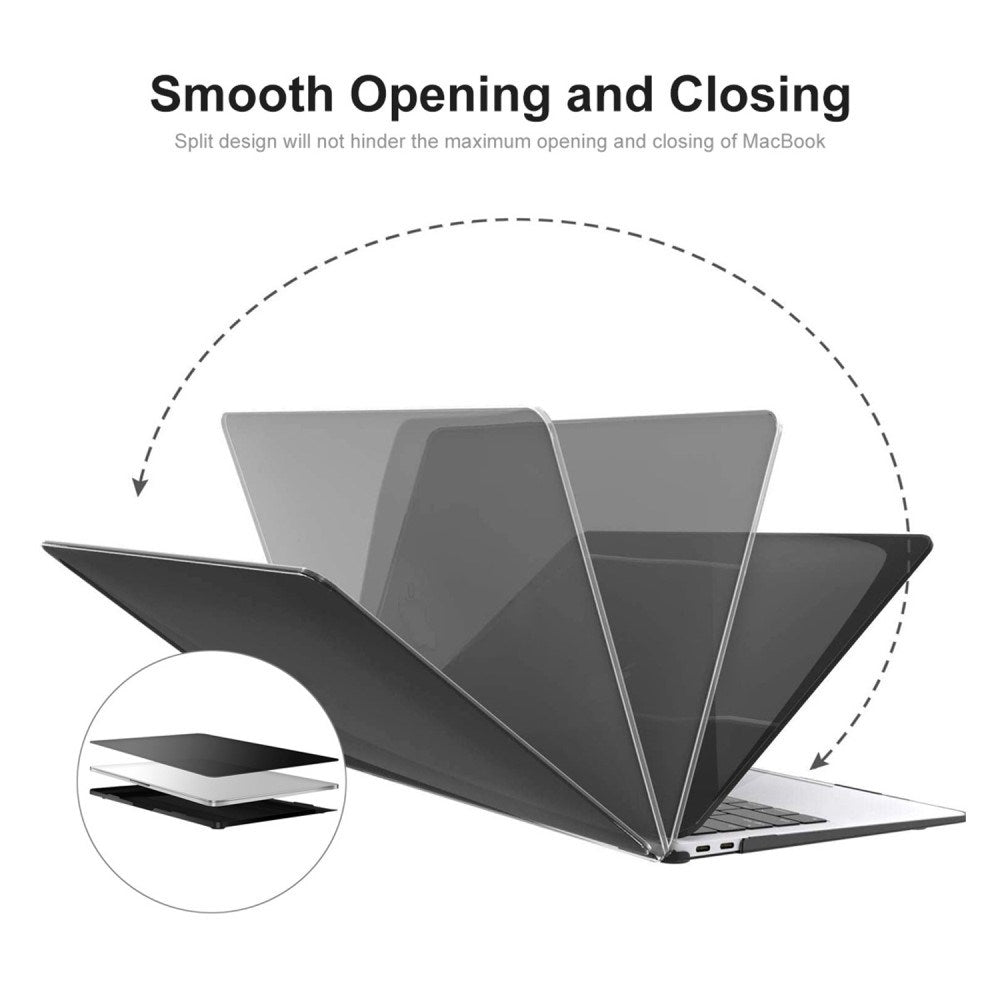 MacBook Pro 16" M1 / M2 / M3 / M4 (2021 / 2024) Plastic Cover - Transparent