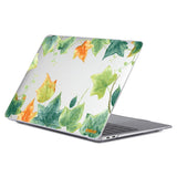 MacBook Pro 13 (2020-2022) ENKAY Hard Plastic Cover w. Motif - Ivy Leaves