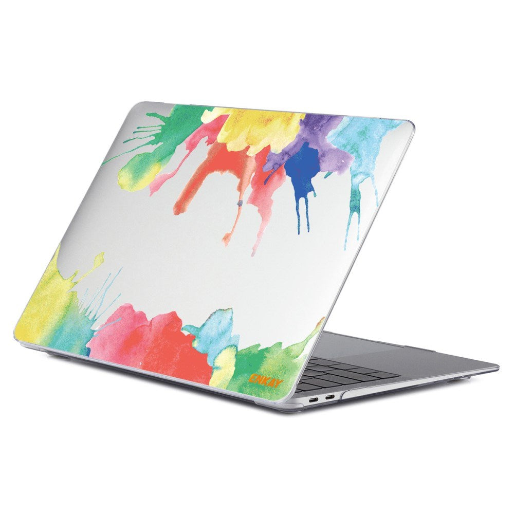 MacBook Pro 13 (2020-2022) ENKAY Hard Plastic Cover w. Motif - Water Color