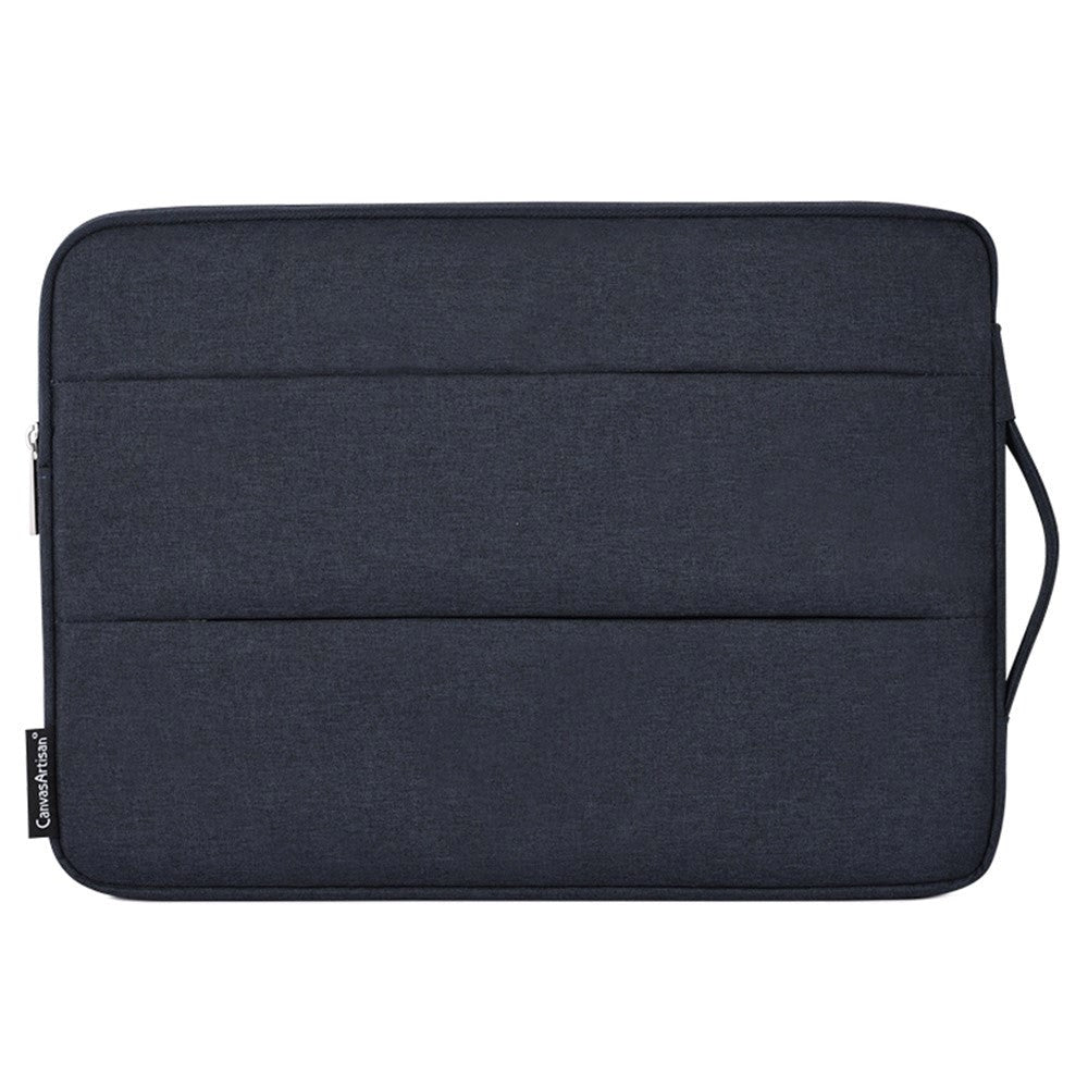 CanvasArtisan Sleeve with Handle for Laptop / Macbook 15" - (39 x 28 x 2 cm) - Navy Blue