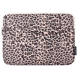 CanvasArtisan Sleeve with Leopard Print for Laptop / Macbook 15" - (39 x 28 x 2 cm) - Yellow Leopard